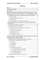 Phương hướng và giải pháp phát triển thị trường của Công ty TNHH TMDV & XNK Việt Đức