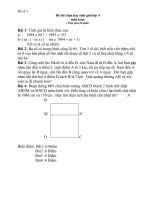 Đề HSG khối 4 ( Môn toán)