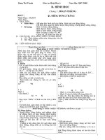 Giáo án Hình Ky 1 ( chuẩn )