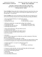 GIÁO DỤC CÔNG DÂN (2008 - 2009)