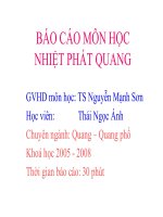 Nhiet phat quang