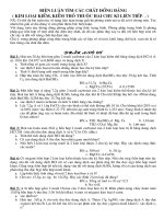 Phương pháp giải bài toán hóa học chất đồng đẳng