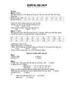 Đề kiểm tra Đại Số 7 chương 3