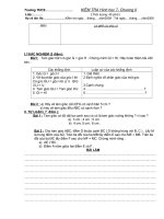 KIỂM TRA HÌNH HỌC 7-Chương II /45 ph