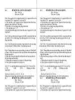 Đề kiểm tra lớp 10 - chương I