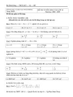 Đề & Hướng dẫn thi TS vào THPT .2008.2009