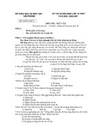 ĐỀ THI VĂN VÀO LỚP 10 THPT HẢI PHÒNG 2008-2009