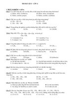 đề thi học kì II hóa 11 (ban cơ bản) .