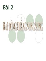 Hai đường thẳng song song