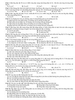 Đề kiểm tra 45 phút lớp 11B lần 2