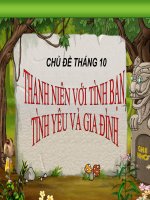 NGOÀI GIỜ LÊN LỚP THÁNG 10