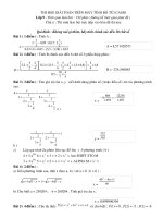 Đề Thi MTBT lớp 8 +9