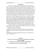 Quản trị nhân lực và phát triển nguồn nhân lực tại công ty TNHH may mặc Sao Việt