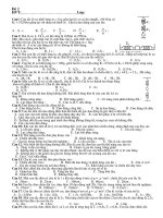 đề ôn thi tốt nghiệp tổng hợp