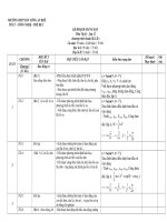 KẾ HOACH GIẢNG DẠY LÝ 12 CB - Kỳ I (2008 -2009 )
