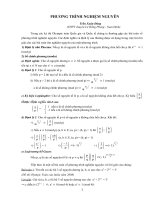 Sưu tầm:Phương trình nghiệm nguyên