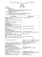 toán lớp 2 hoàn chỉnh