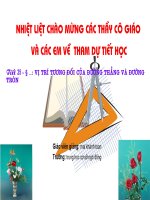 tiet25:vi tri tuong doi giua duong thang vaduong tron