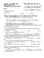 de kiem tra hoc ky II lop 10