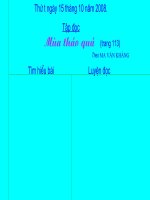 Bài: Mùa thảo quả