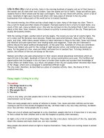 các chủ đề thi viết