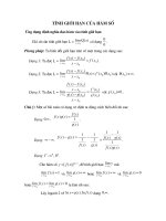 ­­ung dung dao ham de tinh gioi han