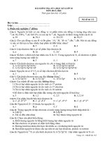 Bài kiểm tra số 1.10.cơ bản