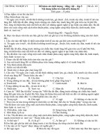 Đề khảo sát chất lượng HS khối 5