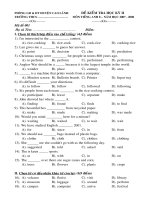 THI HKII 8 - LẦN 2