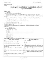 Giáo án Vật lý 12 cơ bản chương 4,5