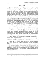 MỘT SỐ GIẢI PHÁP NHẰM HOÀN THIỆN HOẠT ĐỘNG NHẬP KHẢU THIẾT BỊ TẠI CÔNG TY THIẾT BỊ VÀ CHUYỂN GIAO CÔNG NGHỆ.