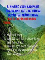 Duyen Hai mien Trung