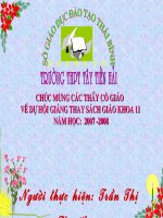 Mắt    Thao giảng GVG Tỉnh