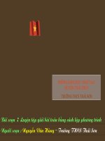 Tiết 52 - Luyện tập