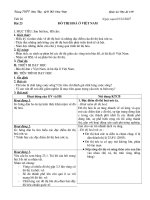 Đô thị hóa ở VN- Tiết 26 ban nâng cao