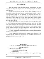 ĐÈ TÀI PHÂN TÍCH ĐA TH]CS THÀNH NHÂN TỬ