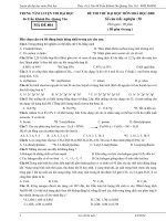 TANG BAN DE THI  KEM DAP AN HOA DH-2008 MA DE 804 (CON TIEP)