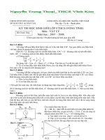 de thi hoc sinh gioi vat li 9 co dap an (07_08)tinh Tien Gang