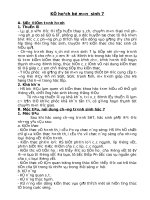 kế hoạch bộ môn 7