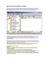 Ngăn chặn nguy cơ lây nhiễm virus AutoRun