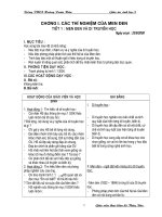 Giáo án Sinh học 9