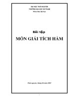 Ôn thi cao học - Toán