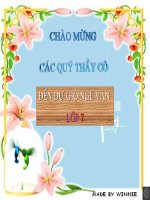 Tiết 94 chuyển câu chủ động thành câu bị động