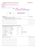 Đề kiểm tra 1 tiết Toán 9_trong  năm (07-08)