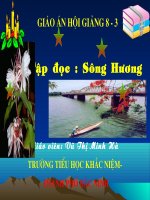 Tap doc: Song Huong