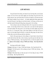 Quản lý vốn lưu động ở công ty TNHH nước khoáng – Bia Công Đoàn Hà Tây