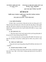 Kế hoạch phòng chống AIDS (Bài Thông điệp...)