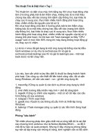 Thủ thuật Tìm & Diệt Vỉut = Tay !