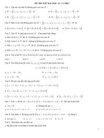 trắc ngiệm toán cao cấp a2 c2 