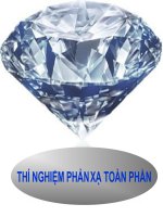 thí nghiệm về phản xạ toàn phần